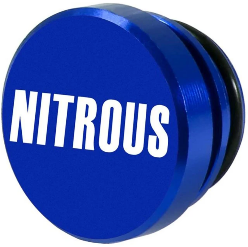 Заглушка для прикуривателя "Nitrous", диаметр 21мм