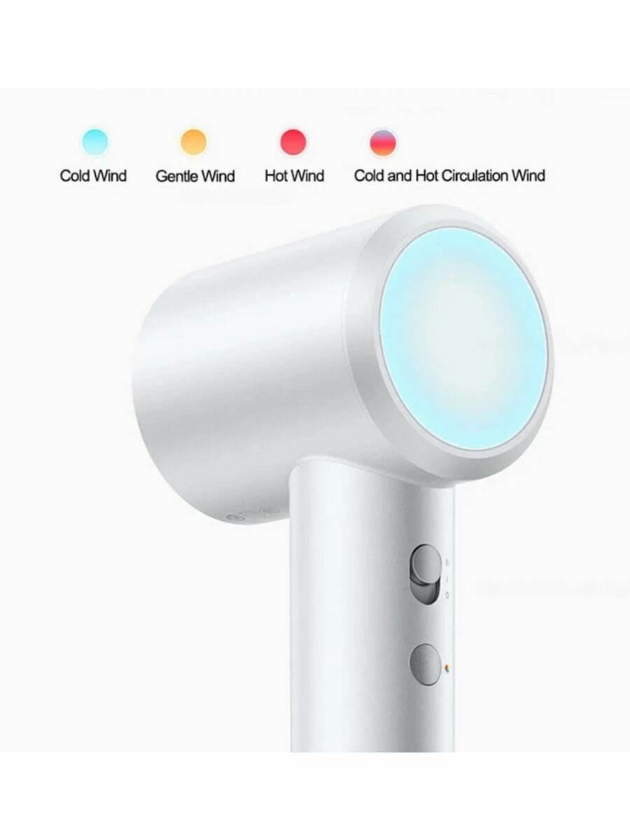 Фен Xiaomi Mijia Hight Speed Hair Dryer H501 SE (GSH509LF) White - фото №6