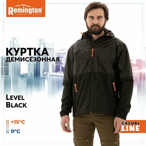 куртка remington размер 46 48 синий Куртка Remington, размер 46/48, черный