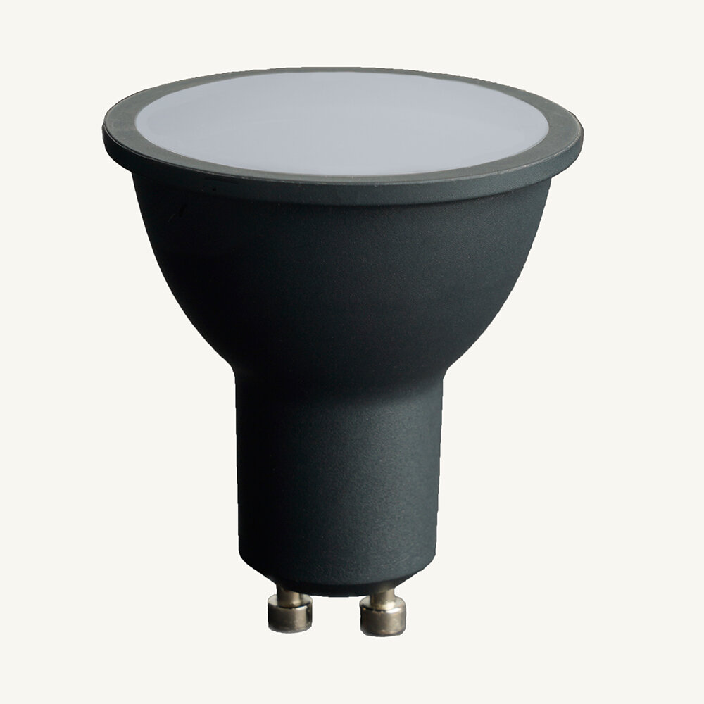 Лампа светодиодная Feron.PRO LB-1607 GU10 7W 175-265V 2700K в черном корпусе (48956)