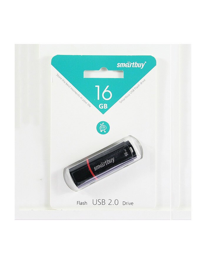 USB-флеш 16GB Smart Buy Crown Черный