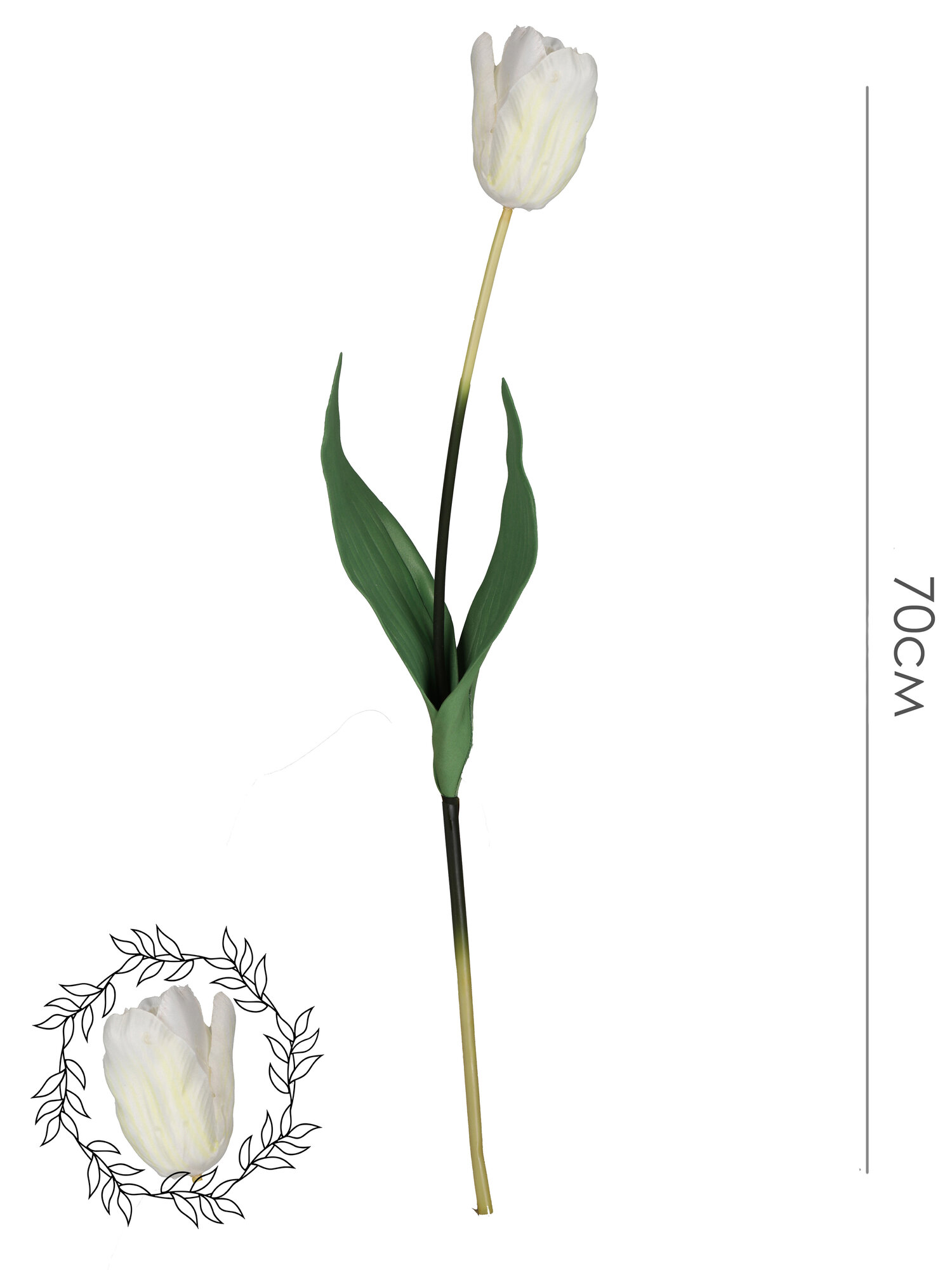 Искусственный цветок Тюльпан от бренда Holodilova