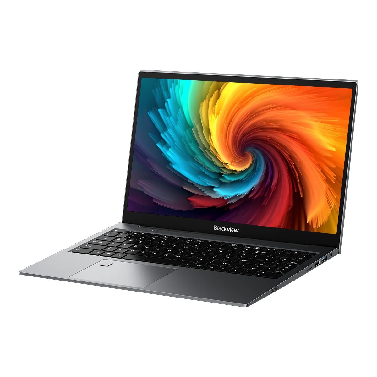 Ноутбук Blackview Acebook 8 15,6 дюйма, процессор Intel Core N97 12-го поколения, 16 ГБ DDR4, 512 ГБ SSD, аккумулятор 5000 мАч с зарядкой 36 Вт, Grey- IN Russian, EU, Intel N97