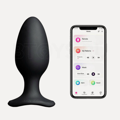 Изображение товара Lovense Hush 2 - L (5,7 см) - Анальная пробка с управлением со смартфона
