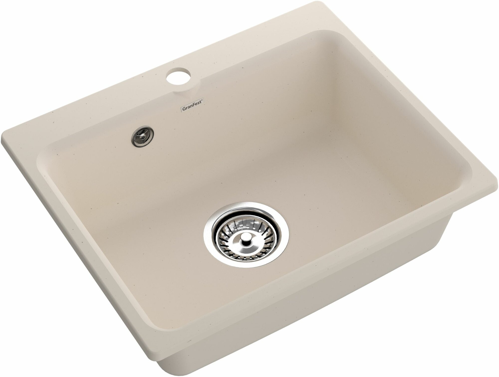 Мойка GRANFEST SMART 520 белая — фото 1