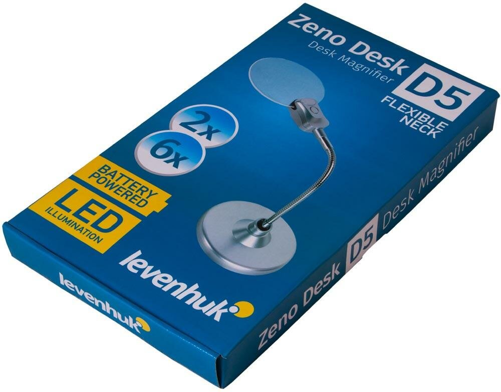 Лупа Настольная Levenhuk Zeno Desk D5 — фото 1