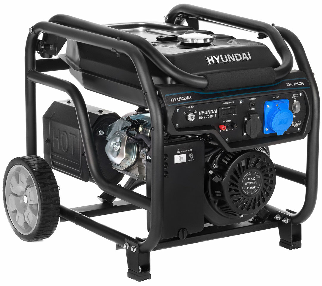 Генератор бензиновы Hyundai HHY 7050FE