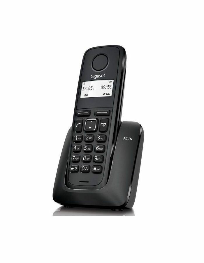Телефон проводной Gigaset A116 S30852-H2801-S301 RUS BLACK SYS