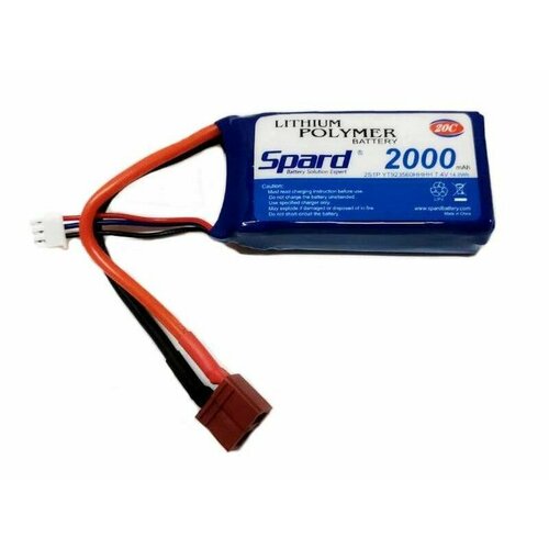 Аккумулятор Li-Po Spard 2000 мАч для Remo Hobby, Himoto, YT923560HHHH