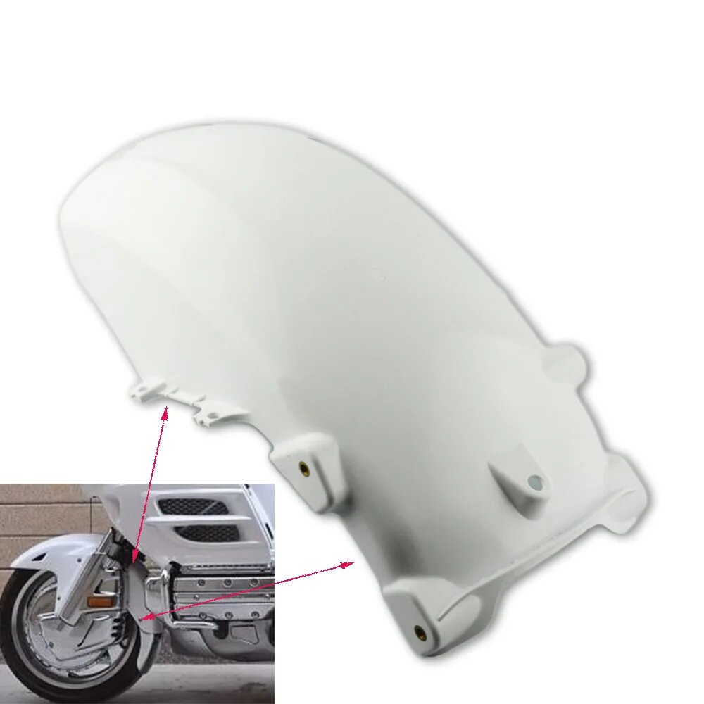 Для Honda GL1800 GOLDWING 2001-2011 абсолютно новый неокрашенный мотоцикл ABS пластик переднее крыло задний половинный обтекатель детали