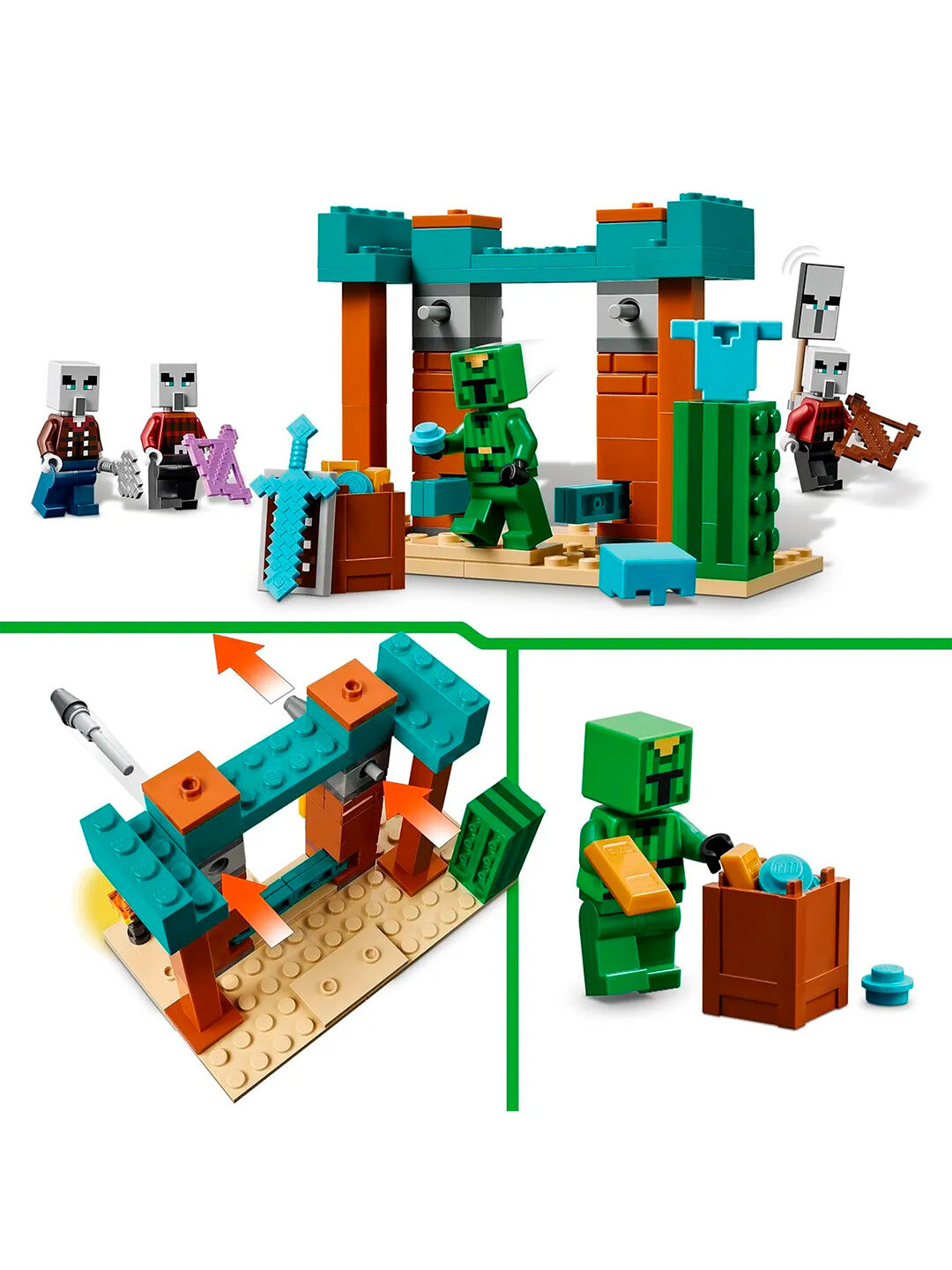 Конструктор LEGO 21267 Пустынный патруль Обитателей — фото 1