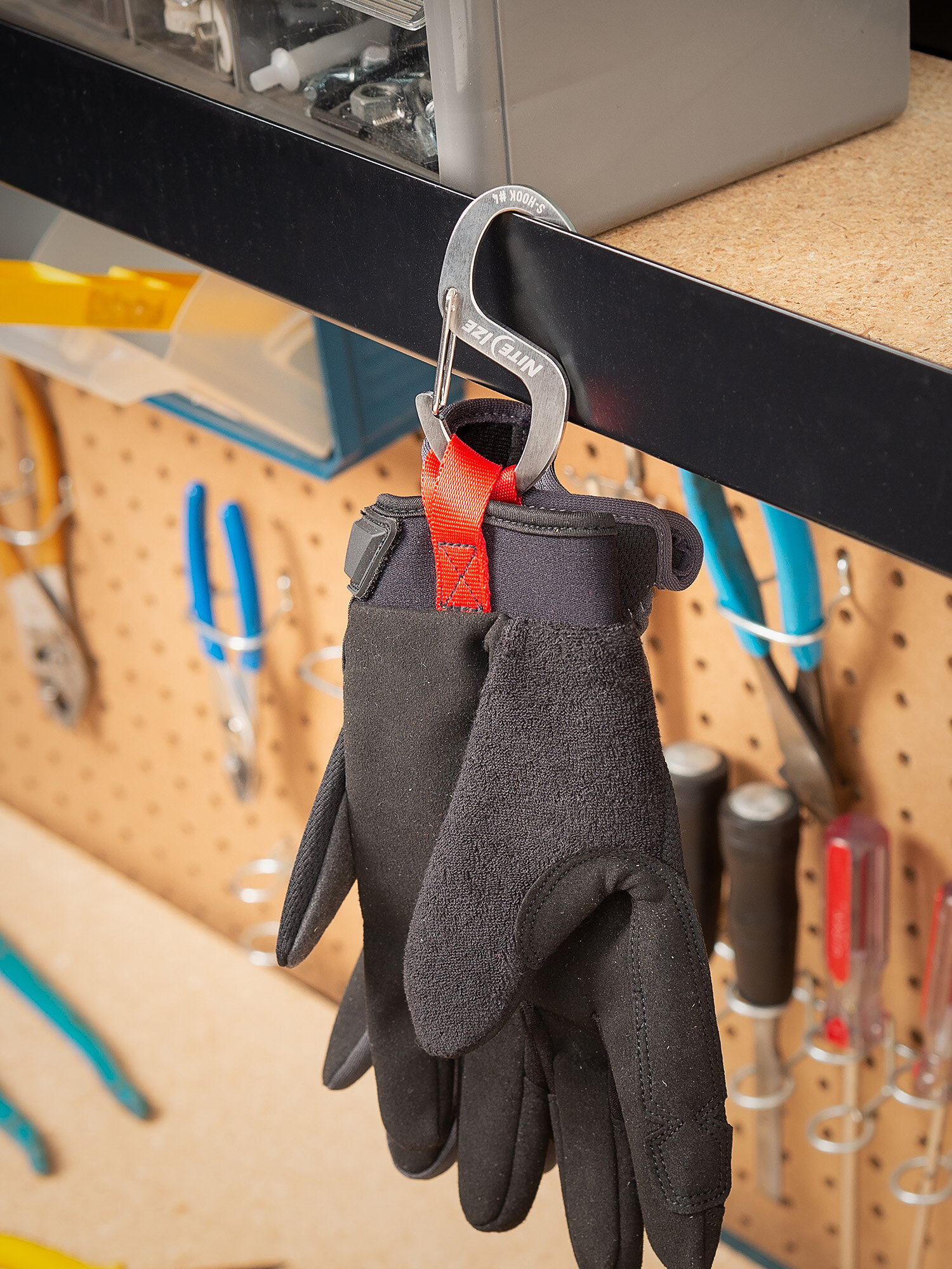 Карабин Nite Ize, 1 шт., серебристый — фото 1