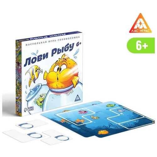 фото Игра-головоломка «лови рыбу», 6+ goodwinshop