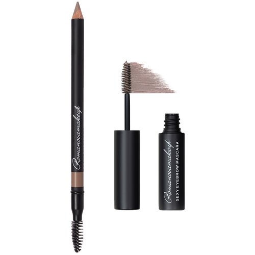 Romanovamakeup Набор для бровей Sexy Eyebrow Kit Ice Blonde romanovamakeup тушь для бровей sexy eyebrow mascara 5 г ice blonde