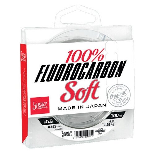 Леска монофильная Lucky John FLUOROCARBON Soft 100/023