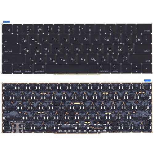 Клавиатура для ноутбука Apple MacBook Pro Retina 13 A1989 15 A1990 2018 плоский Enter черная клавиатура для ноутбука macbook a1278 13 3 черная плоский enter