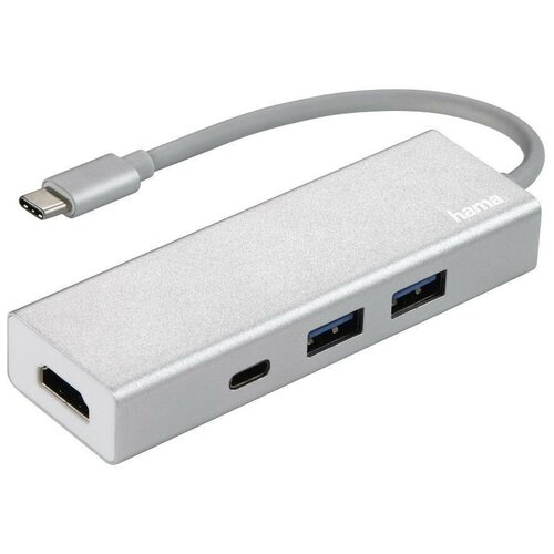 Порт-репликатор HAMA Aluminium серебристый 00135756 188300₽