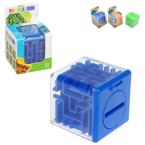Головоломка Куб-копилка 5,5*5,5*5,5 см. (855)