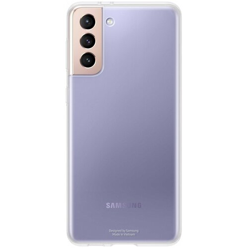 Чехол Samsung Clear Cover для Galaxy S21+ прозрачный чехол силиконовый для samsung sm g996 galaxy s21 ультратонкий прозрачный