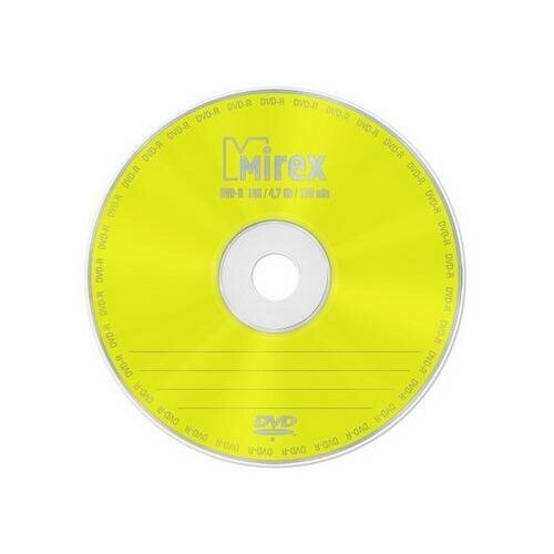 Диск DVD-R Mirex 4.7 Gb, 16x, Slim Case (1), (1/200)