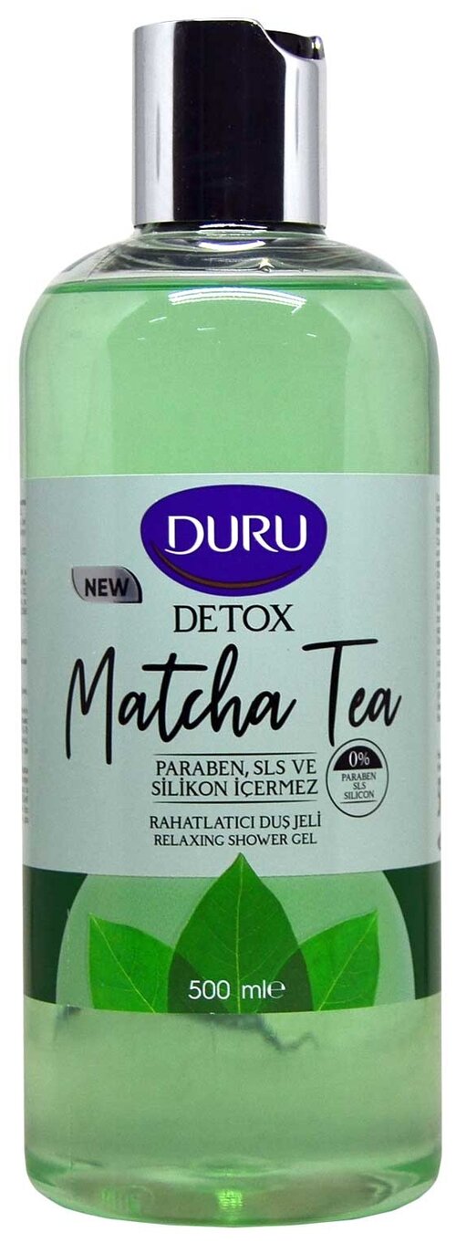 Гель для душа Duru Detox Matcha Tea, 500 мл