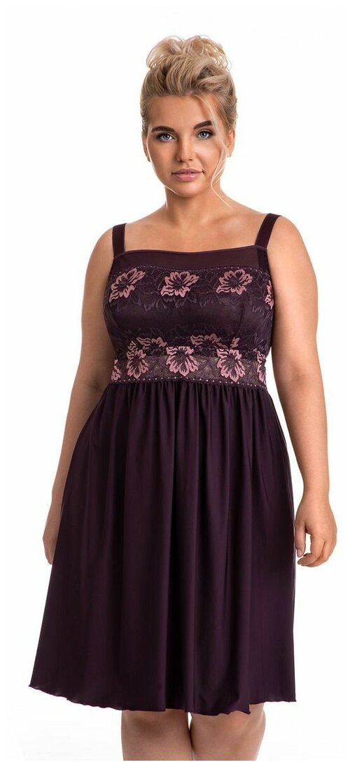 Сорочка La Shelly, размер XXXL, фиолетовый