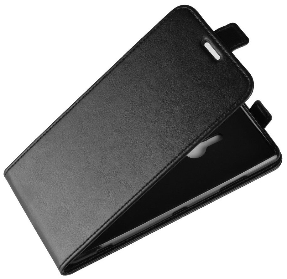 Чехол-флип Чехол.ру для Sony Xperia XZ3 (Dual H9493) 6.0 вертикальный откидной черный
