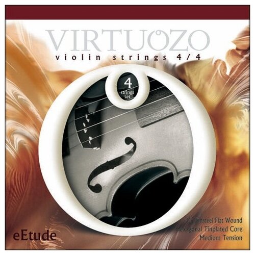 VIRTUOZO 00344 eTUDE - Комплект струн для скрипки 4/4