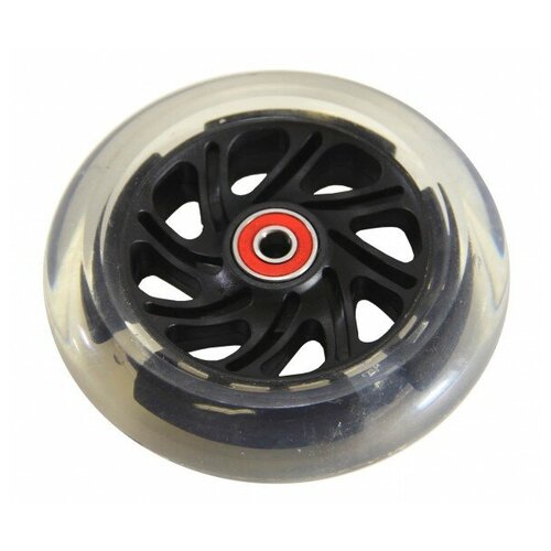 фото Колесо для самоката playshion светящееся с подшипниками, 120 x 28 мм