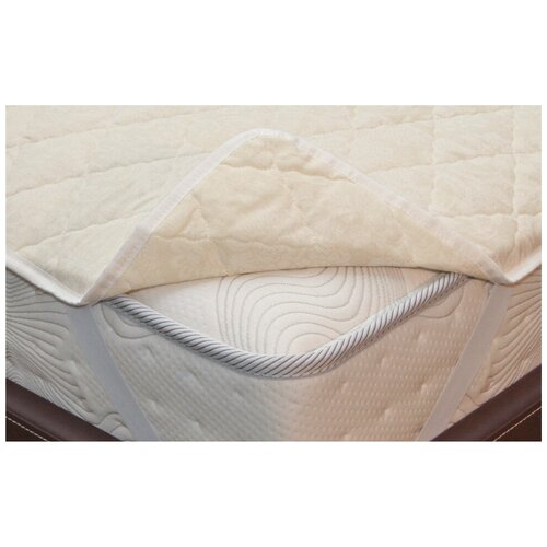 Наматрасник стеганый Синтепон (цветной) на резинке 90х200