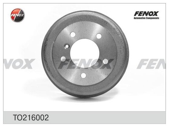 FENOX TO216002 Барабан тормозной MERCEDES 207-207 D, 208D, 209D, 210- 210D 77-95