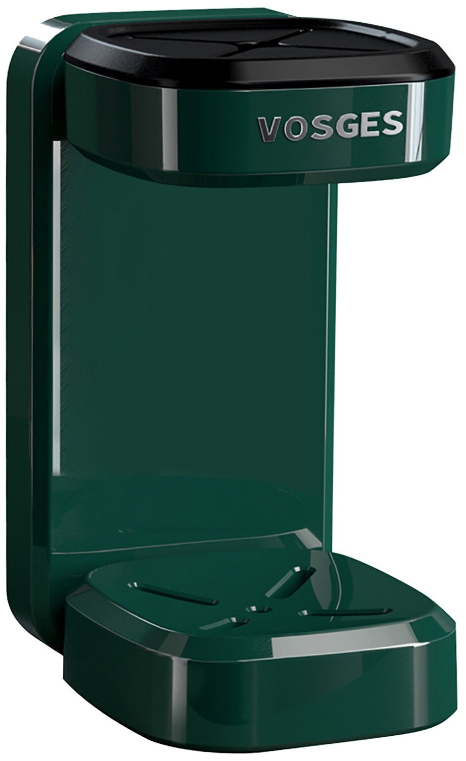 Держатель-подставка для электрической зубной щетки в ванную настенное крепление-самоклейка зеленый