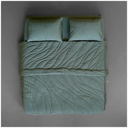 Одеяло из тенселя 160х230 см, цвет хвойный