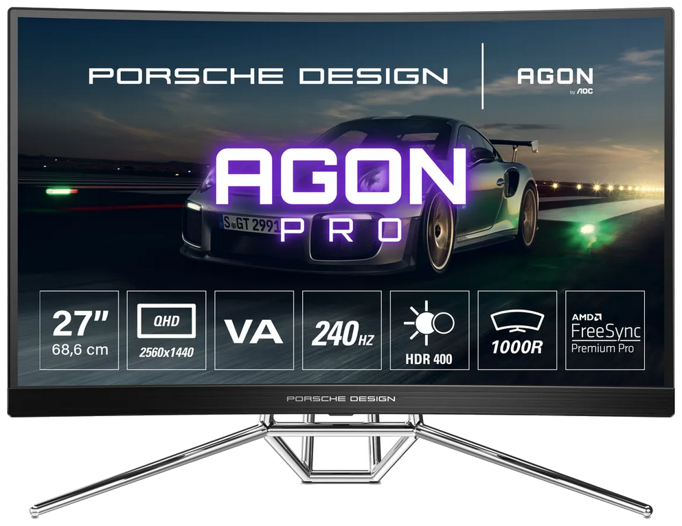 Игровой монитор AOC AGON PD27 PORSCHE DESIGN