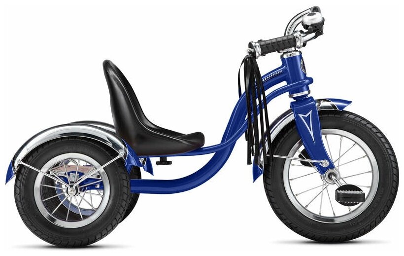 Детский велосипед Schwinn Roadster Trike (2022) 12 Синий (85-100 см)