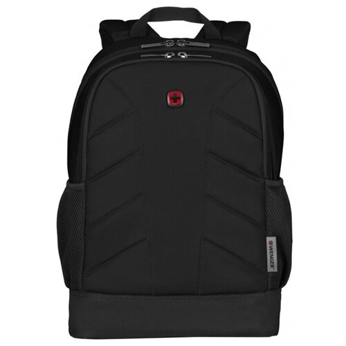 Рюкзак городской Wenger 610202, черный рюкзак для ноутбука 16 wenger 611666 quadma цвет серый 22 литра 33×17×43 см