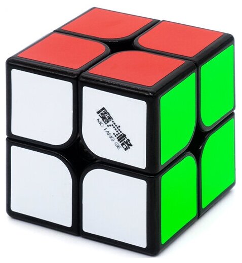 Скоростной кубик Рубика QiYi MoFangGe 2x2x2 WuXia Черный
