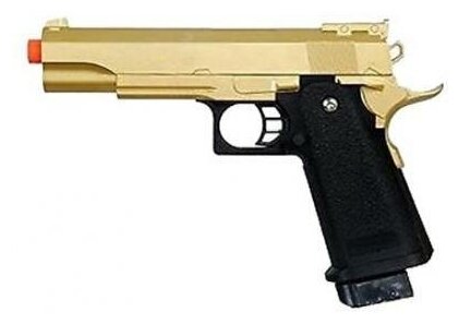 Пистолет Galaxy G.6GD (золотистый) пружинный 6 мм