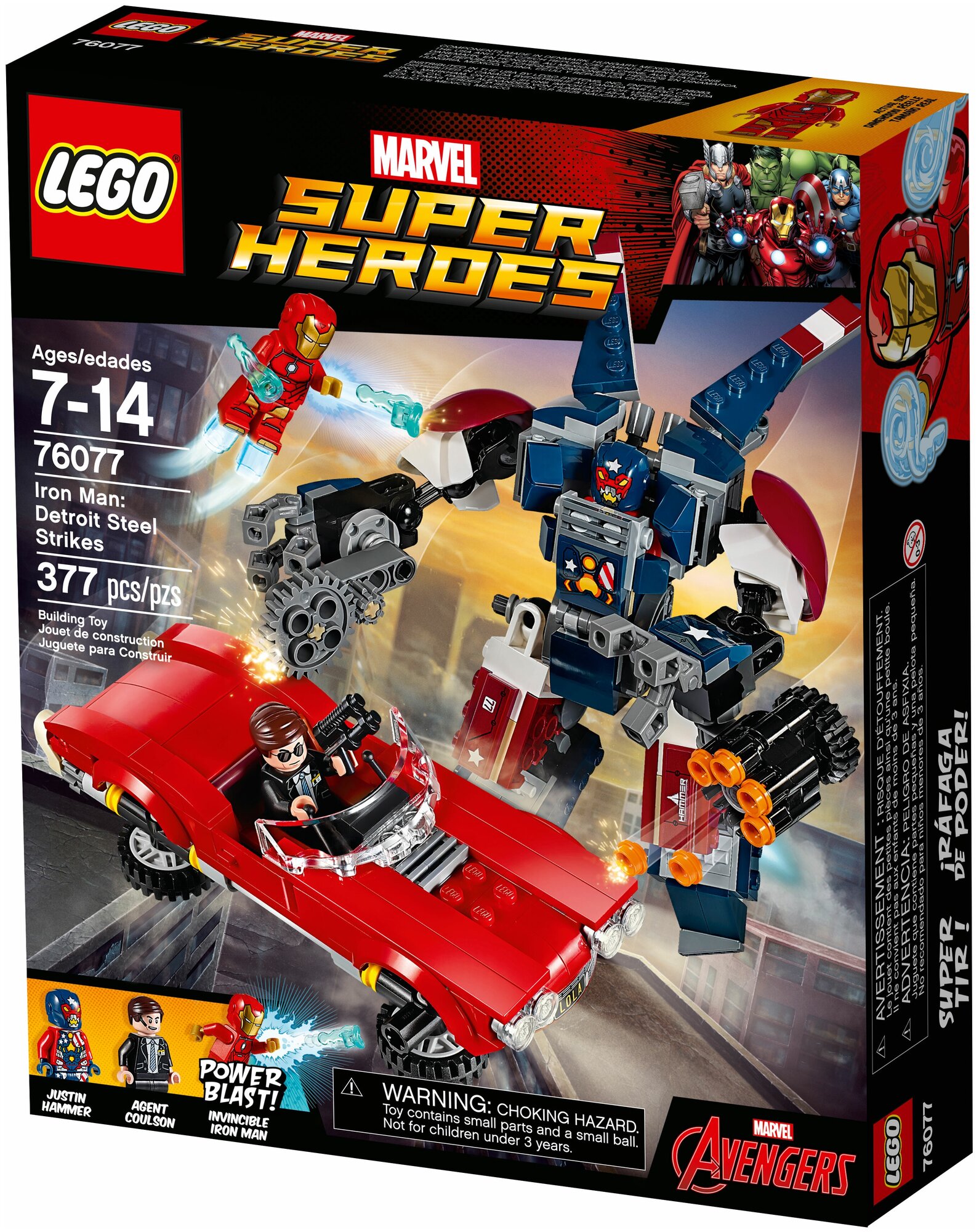LEGO Super Heroes Железный человек: Стальной Детройт наносит удар - фото №14