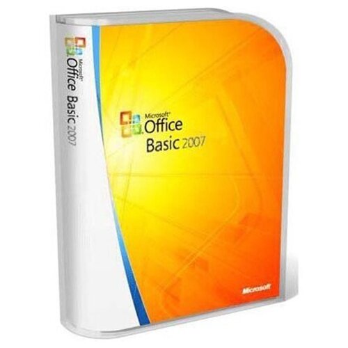 Microsoft Office 2007 Basic, лицензия и диск, русский, количество пользователей/устройств: 1 пользователь, бессрочная microsoft windows vista business лицензия и диск русский количество пользователей устройств 1 ус бессрочная