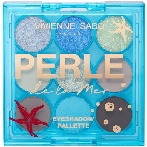 Vivienne Sabo Палетка теней Perle de la mer, 7.2 г