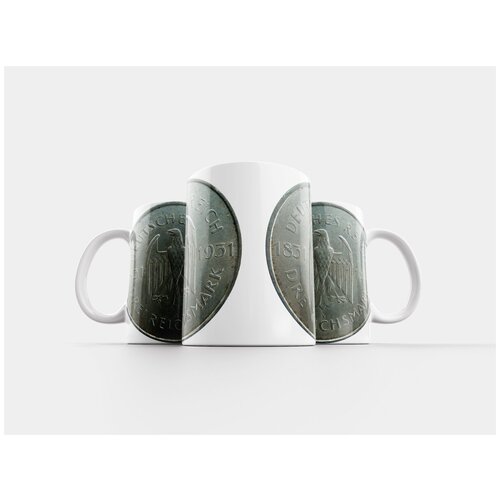 фото Кружка "рейхсмарка, монета, деньги" 320 мл lotsprints