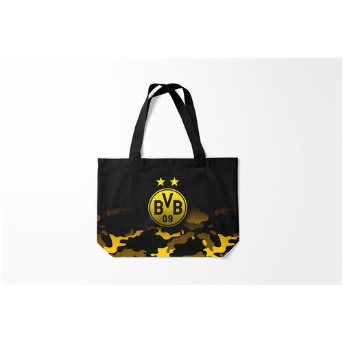 фото Сумка-шоппер / 46х35 см / футбол / borussia боруссия дортмунд burnettie