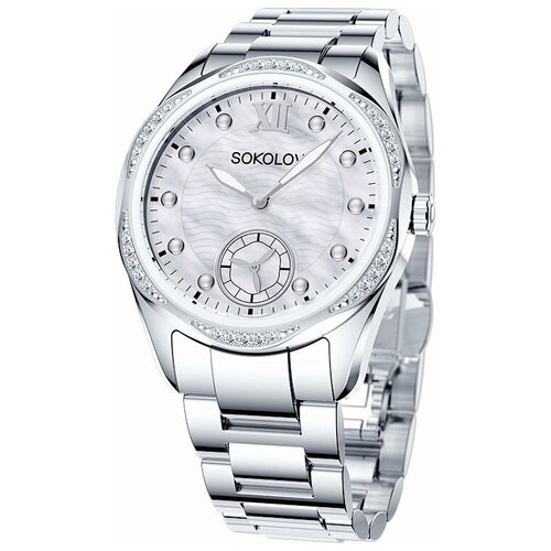 фото Женские стальные часы sokolov 324.71.00.001.01.01.2