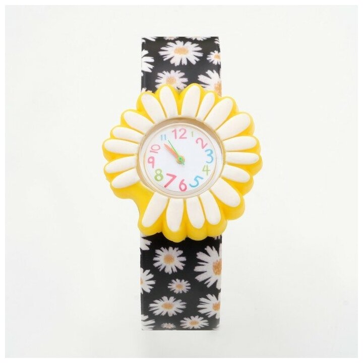 фото --- Часы наручные детские "Ромашка"