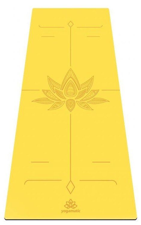 фото Коврик ART Yogamatic Lotos, 185х68 см