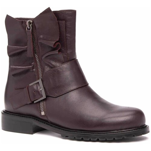 фото Vitacci 101814 полусапоги женский фиолетовый, натуральная кожа