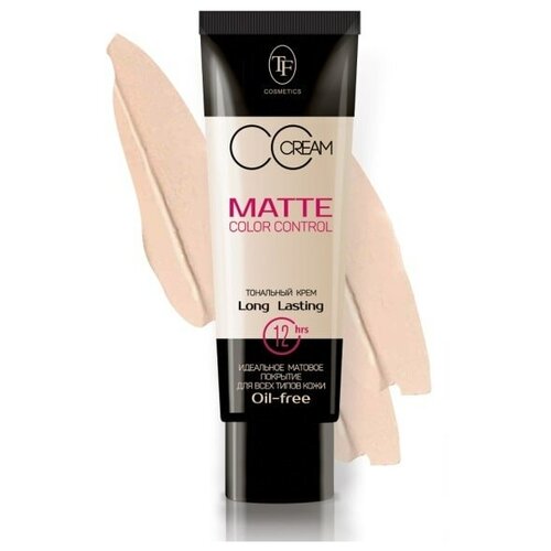 TF Cosmetics Тональный крем Matte Color Control, 35 мл, оттенок: 901 розово-бежевый tf cosmetics cc крем matte color control 40 мл 40 г оттенок 901 розово бежевый