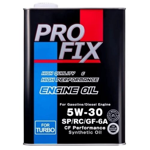 Синтетическое моторное масло Profix SP/GF-6A 5W30, 4 л, 1 шт.