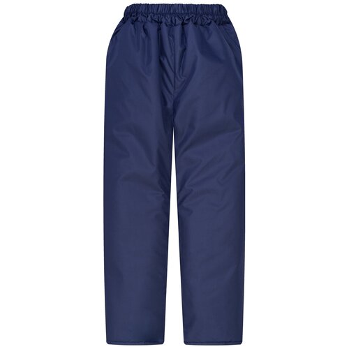 Брюки демисезонные на синтепоне для мальчика, для девочки Arctic kids 10-001, осень/весна,цвет синий